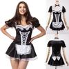 Lace Sexy Womens Costume Cosplay French Maid Servant Dress Outfit Halloween
