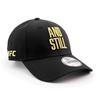 New Era 9FORTY Strapback Cap In Collaboration with the Ultimate Fighting Championship UFC STILL CHAMP STRAPBACK CAP BLACK (UFC). 940. [Used]