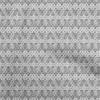 Cotton Flex Gray Fabric Asian Kilim Sewing Material Print Fabric By The Yard 40 Inch