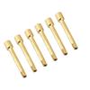 6 шт. Винты для крепления седел тремоло для интонации, замена для электрогитары (Золото)