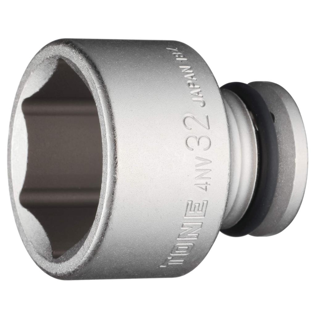 TONE Impact Socket Drive Angle Width Across Flats 32mm 4NV-32 12.7mm (1/2")