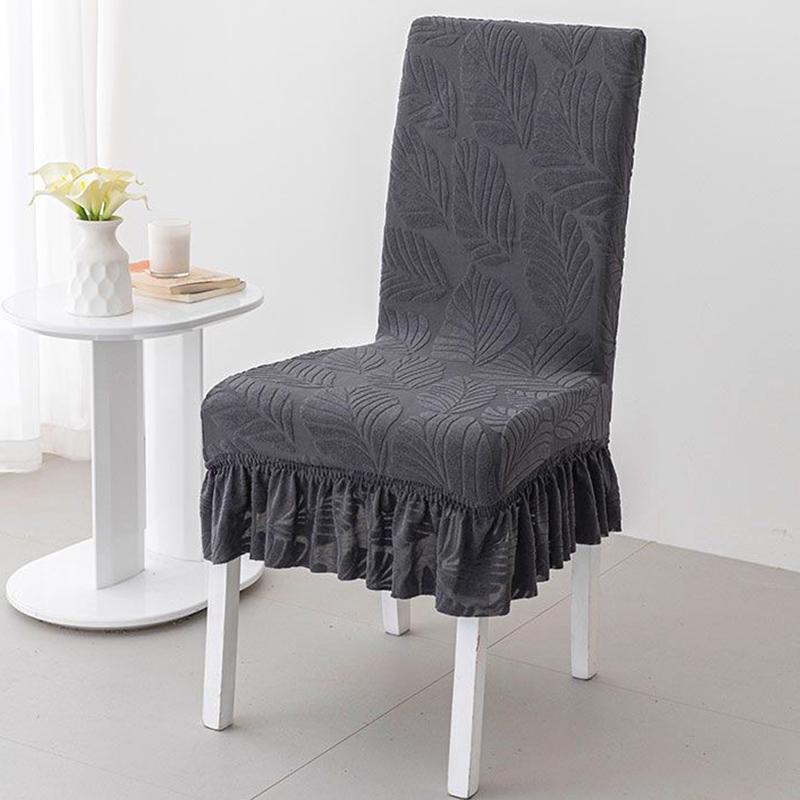 Universal Four Seasons Chair Cover Lucky Leaf Hemline Dustproof