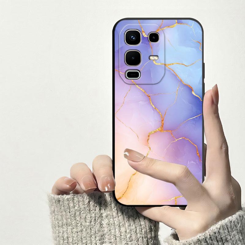 Для Infinix Note 50 Pro 4G /X6855 X6858 Чехол Мягкий Силиконовый Чехол для Телефона Для Infinix Note 50X 5G /X6857B Ударопрочный Защитный Чехол