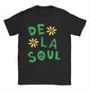 Мужские Женские Футболки De La Soul ATCQ A Tribe Called Quest Одежда из Чистого Хлопка Винтажные Футболки с Коротким Рукавом Футболки Большого Размера
