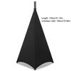 Universal Dj Light Speaker Stand Cover Height Flexible Stretchable Tripod Stand Scrim Floor Equipment Tool Blind Accessories