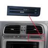 Для VW POLO 2011-2016 Накладка кнопки переключателя центральной консоли Автомобильные аксессуары для интерьера Кнопка обогрева заднего стекла/Аварийной сигнализации