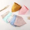 Double Layer Gauze Baby Bibs Soft and Absorbent Burp Cloths for Boys and Girls  Cotton Muslin Saliva Towel Scarf