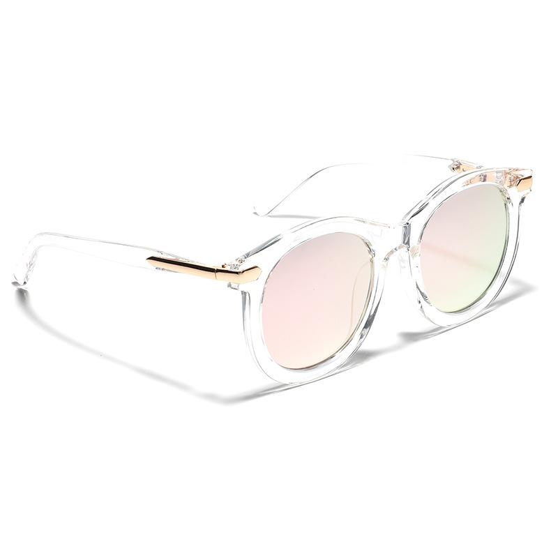 Glasses Square Semi-Metal Retro Face Cover Large Frame Sunglasses Men'S Street Personality Sunglasses Women