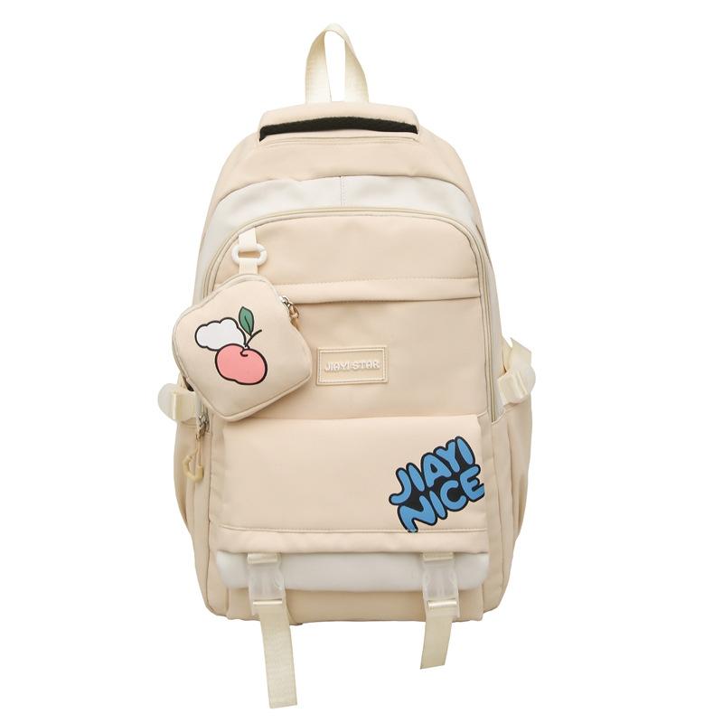 Schoolbag Korean version sweet campus backpack 1011 new versatile cute casual backpack junior high school schoolbag