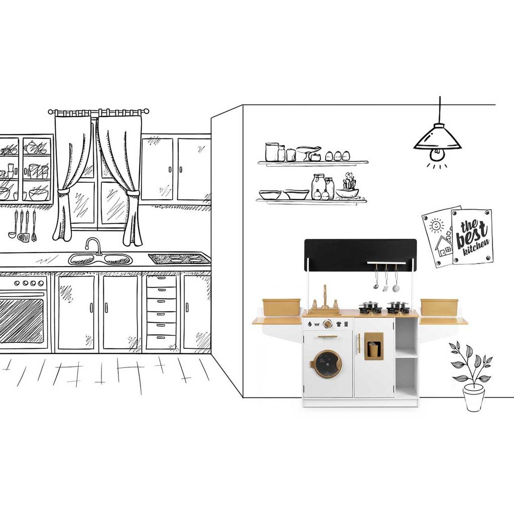 Children'S Wooden Kitchen