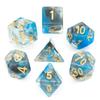 Cusdie D&D Дымовые кубики Dungeons and Dragons 7 многогранных кубиков D4 D6 D8 D10 D% D12 D20 для ролевых игр и настольных игр