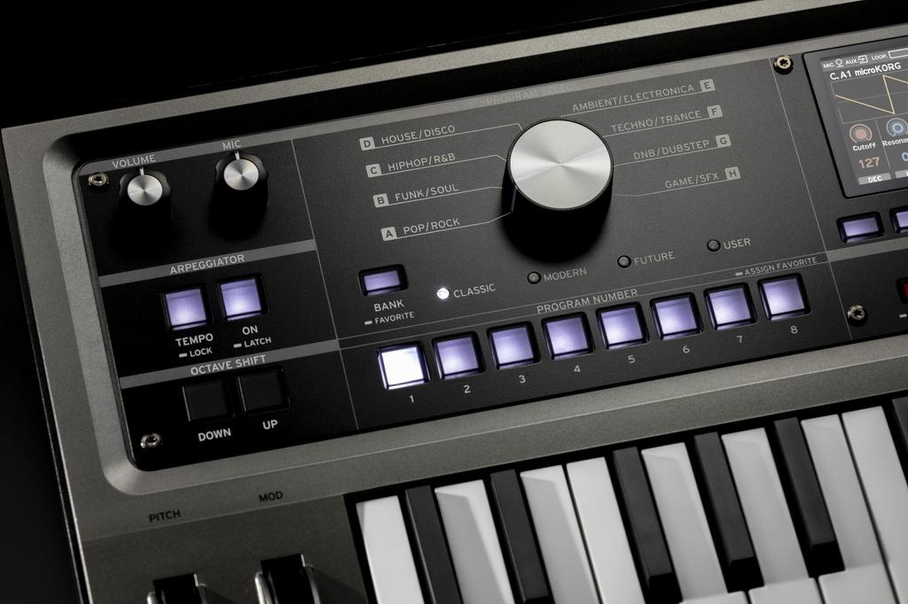 KORG Synthesizer microKORG 2 Analog Keys Modeling/Vocoder/Compact/Color Display/Battery Operated/37 MK-2