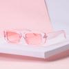 Travel Small Rectangle Square Frame Eyewear Eyeglasses Women Sunglasses Sun Glasses
