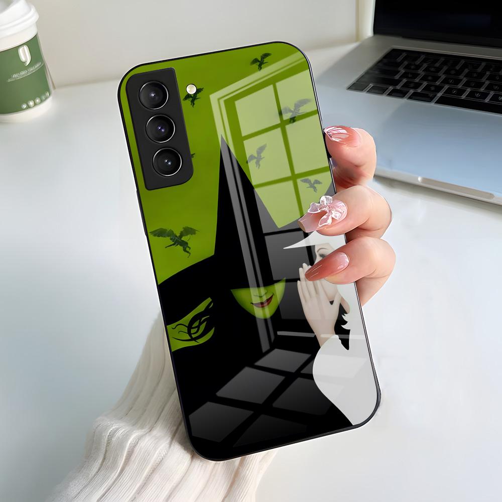 Movie W-Wicked Party Phone Case For Samsung A56 A36 A26 A16 A15 A25 A35 A55 A14 A34 A24 A54 Glass Case