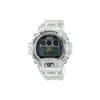 Серия G-Squad G-Shock 40-летие Прозрачный Remix Водонепроницаемость 200M Кварцевый механизм Ремешок из смолы Мужские часы Серый DW-6940RX-7JR