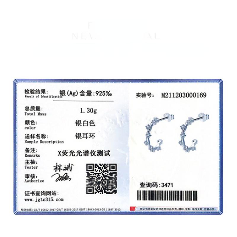 Tancise 925 Sterling Silver Zircon Earrings Drop Earrings For Women Wedding Party Gifts