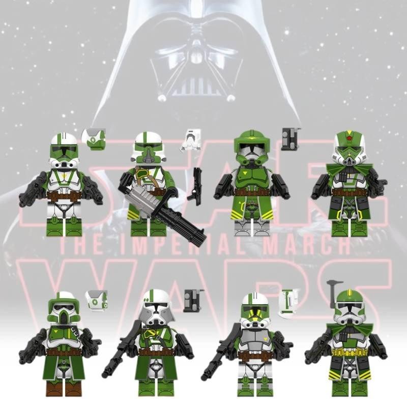 Wm6125 Апокалипсис Командир Солдат Набор игрушек из строительных блоков для творческой игры и воображения