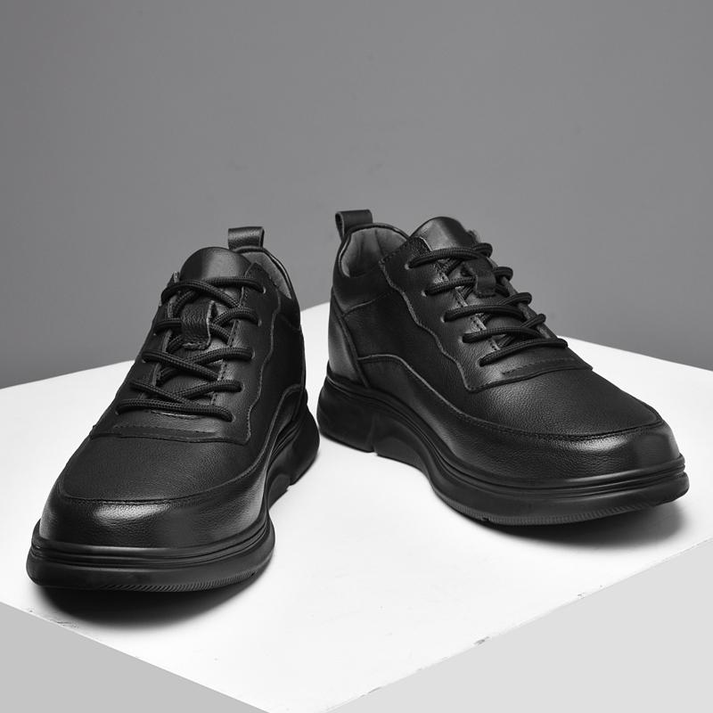 Универсальные мужские кроссовки из натуральной кожи, повседневная спортивная обувь для отдыха на открытом воздухе, легкая кожаная обувь для скейтборда, новый дизайн, кроссовки