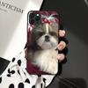 Чехол для телефона с изображением щенка ши-тцу Shitzu для iPhone 11 12 13 mini pro XS MAX 8 7 6 6S Plus X 5S SE 2020 XR