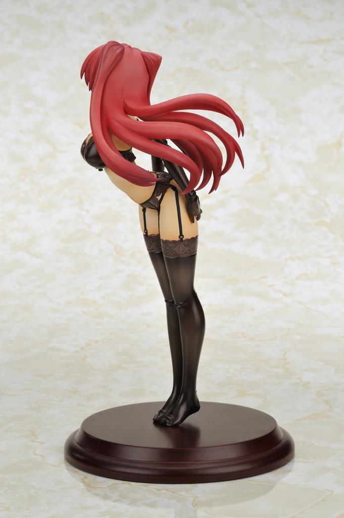 Сердце Косака Тамаки Черное нижнее белье масштаб ПВХ раскрашенная готовая версия "To 2". (1/8 продукта)