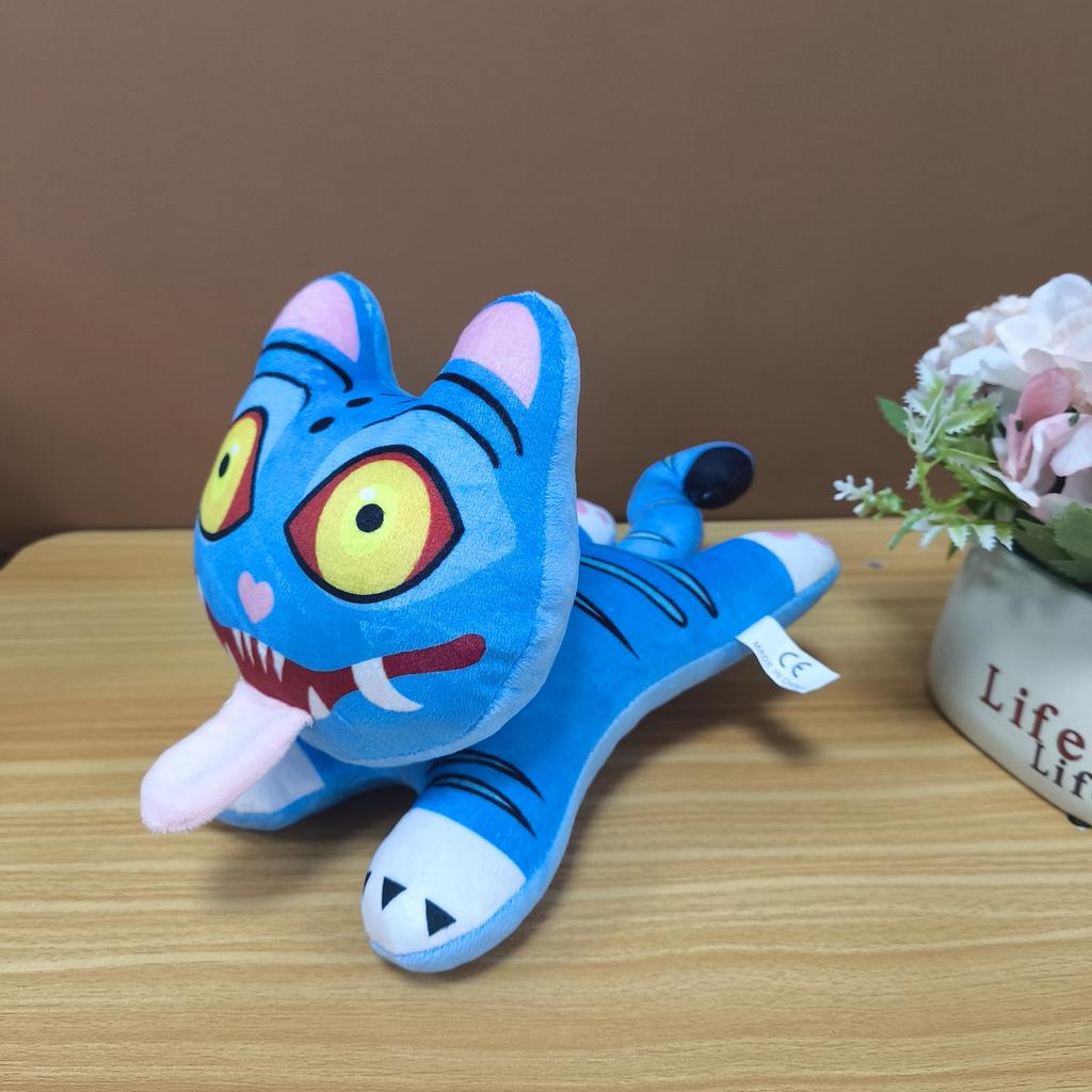 Demon Hunters Tiger Plush Toy Demon Hunters Kpop Accessories Toy Tiger Plushie Doll Demon Hunters Merch Birthday Gift