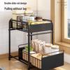 Kitchen Under-Sink Pull-Out Storage Rack