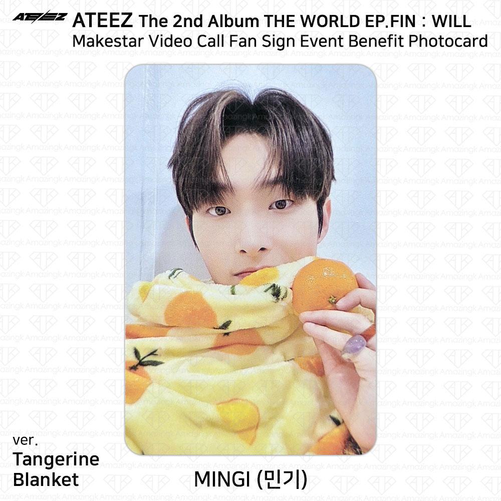 ATEEZ THE WORLD EP.FIN СДЕЛАЕТ видеозвонок Star, подпись фанатов, фотокарточку с выгодой для мероприятия