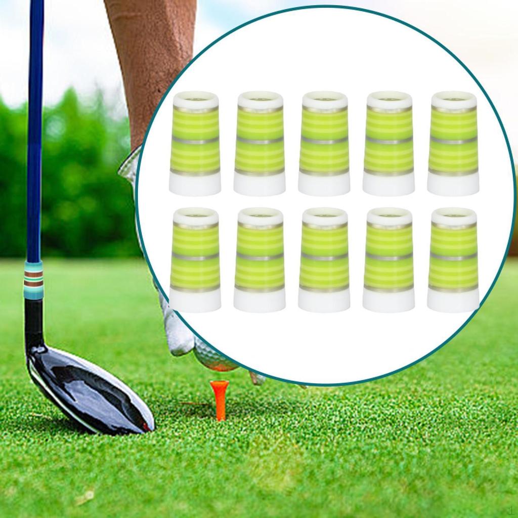 10 наконечников для клюшек для гольфа для клина с коническим наконечником, размер .370, запасные части