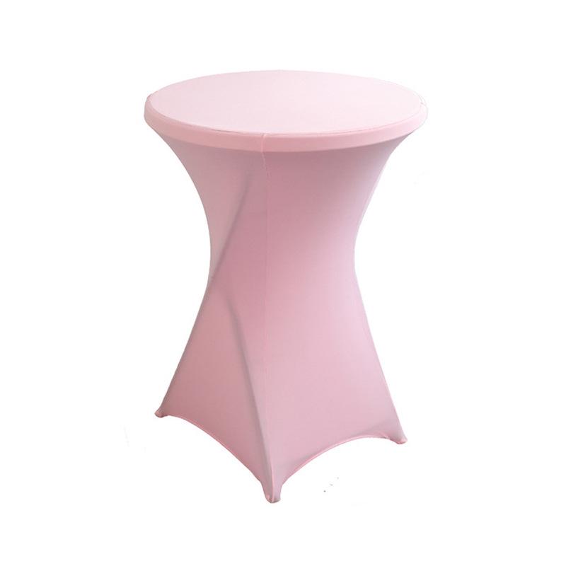 Эластичная круглая скатерть для банкетных или коктейльных столов