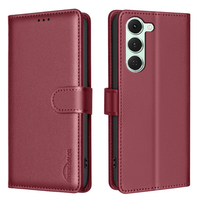 Wallet Flip Anti-theft Case For Tecno Spark 40c 40 Pro Plus Pop10 Pova7 Ultra Por 5G Leather Cover RFID Blocking Protective Bags