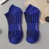 Men's Breathable Sports Socks Thick Towel Bottom Shock-absorbing Ankle Socks Mesh Sweat-wicking Basketball Socks
