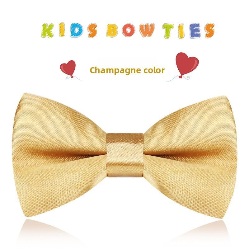 Childrens Korean Style Bow Tie With Silk Material For Party And Performance Use