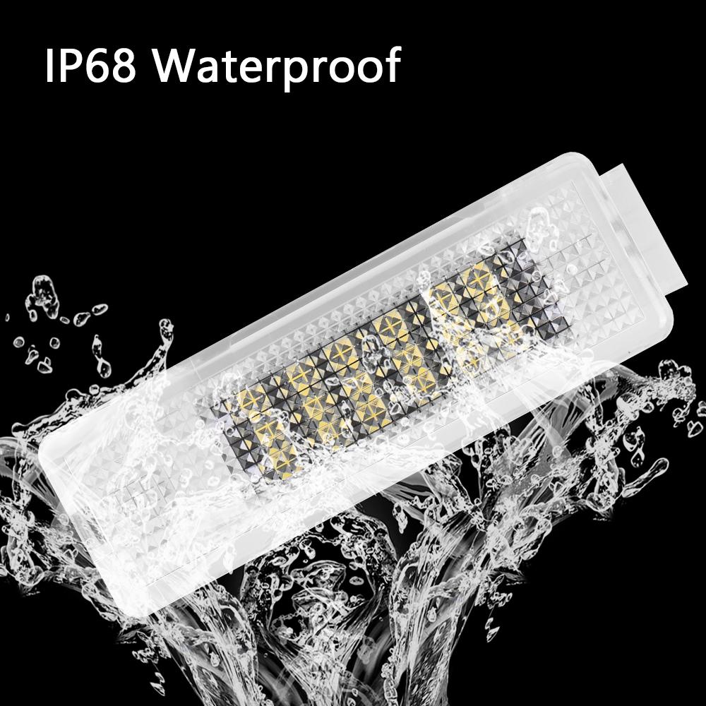 1 шт. Автомобильные номерные знаки, белые светодиодные фонари для багажника, багажника