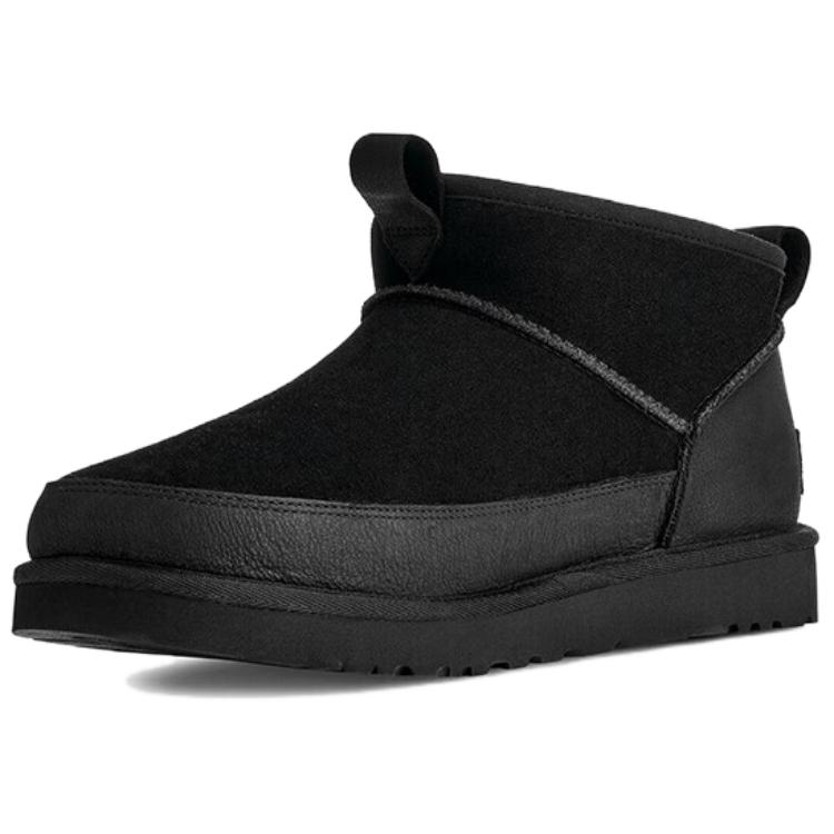 UGG Мужские Классические Ультра Мини Сапоги Черные 1174581-BLK