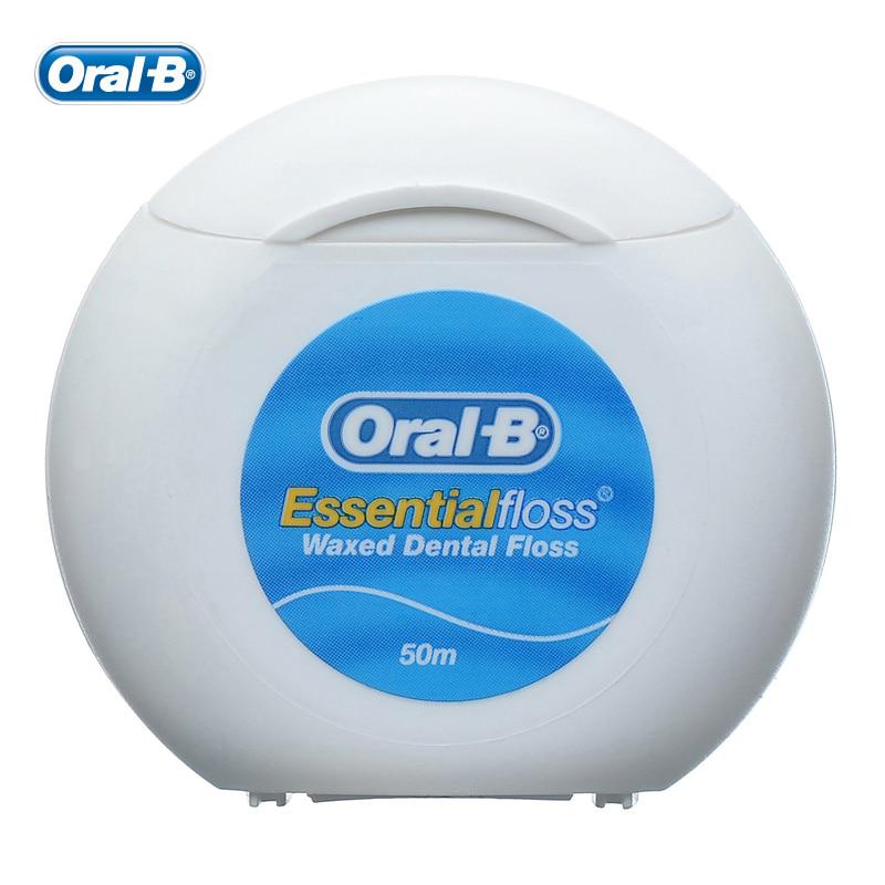 Зубная нить Oral B Essential Floss, 50 м