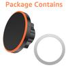 Universal Magnetic Phone Mount Adapter Compatible with MagSafe 360 Degree Rotation 17mm Ball Joint Car Phone Holder Accessories
