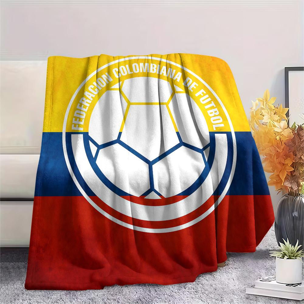 La Tricolor Flannel Blanket, High quality Comfortable for All Seasons, Home Decor, Warmth and Comfort