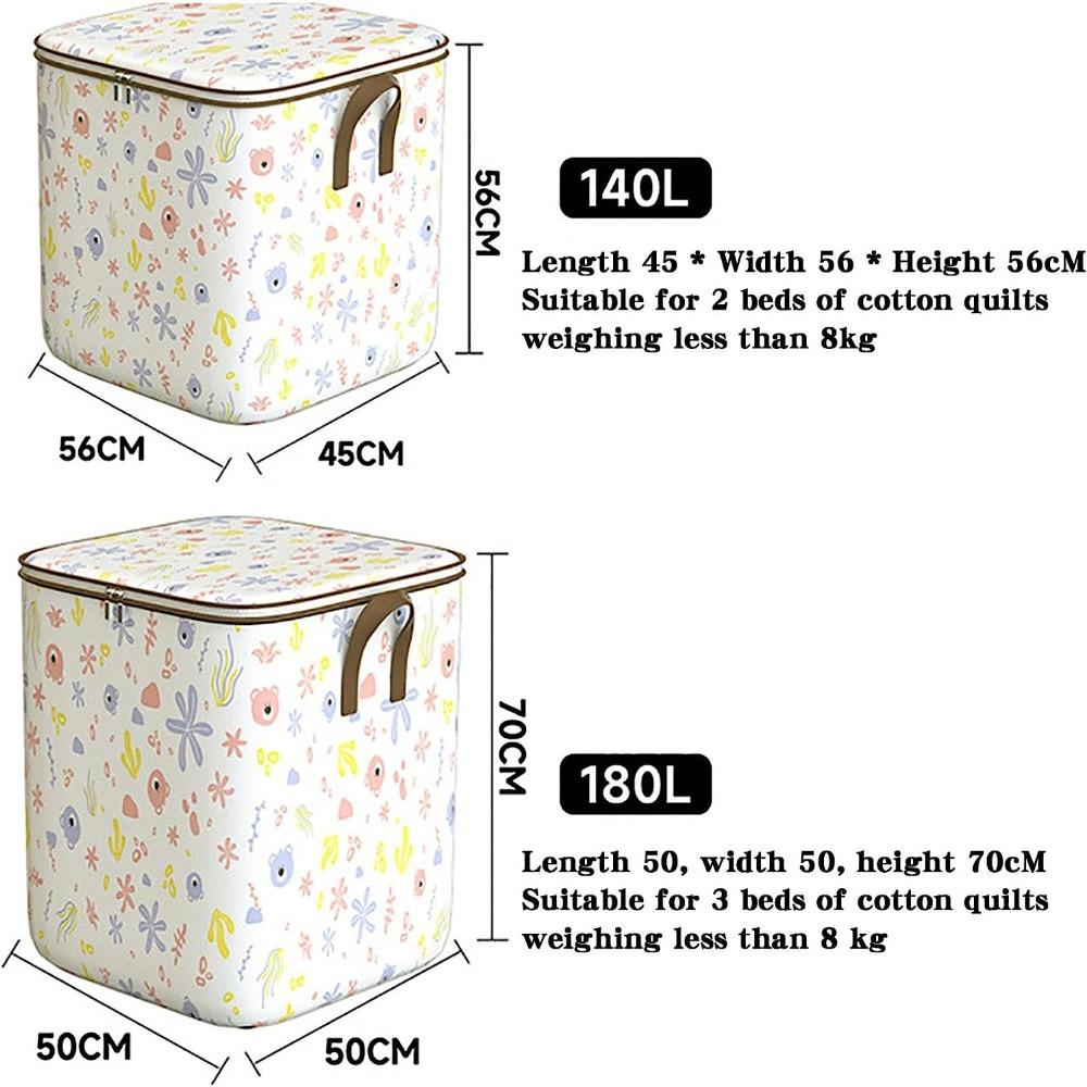 With Durable Handle Quilt Storage Bag Closet Storage Box  Toy Storage And Sorting Box