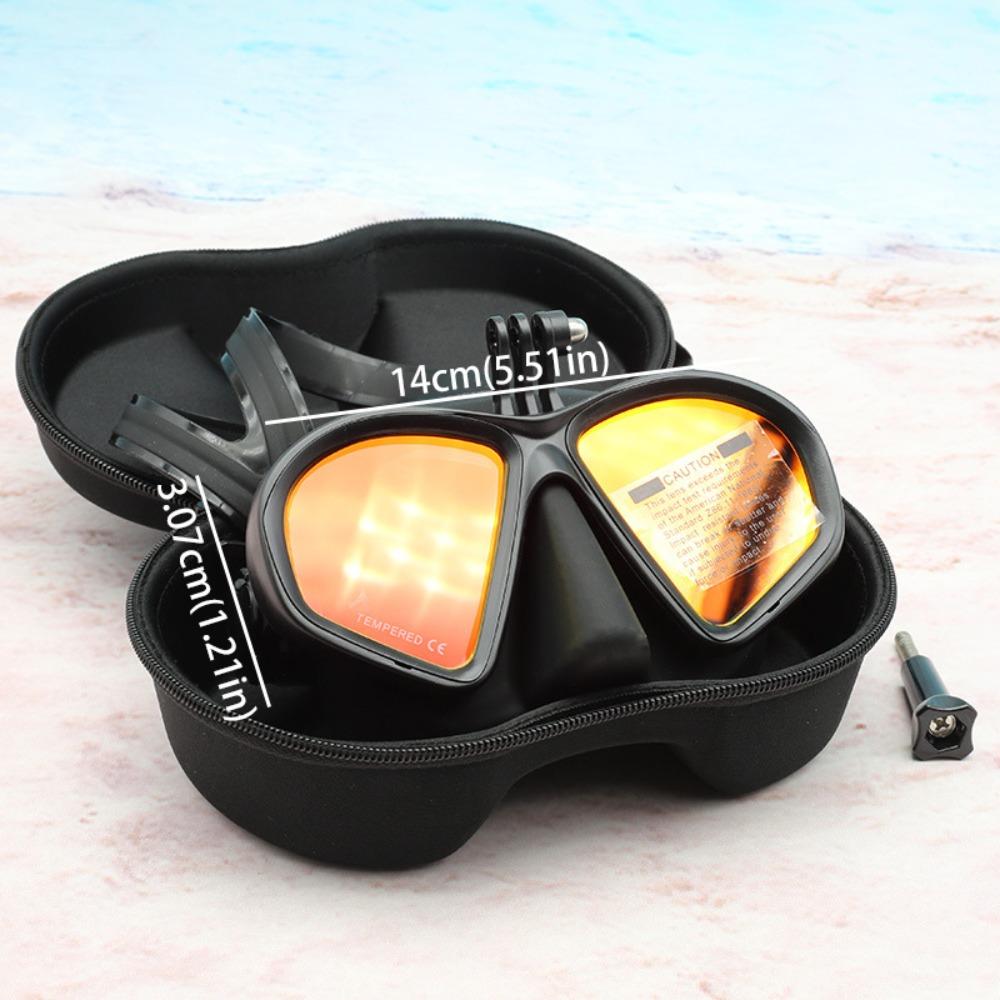Tempered Glass Snorkeling Set J-Type Diving Mask Snorkel Set Snorkeling