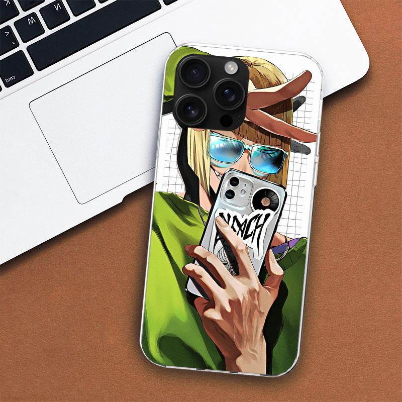 Чехол для телефона Bleach Синдзи Хирако Для iPhone 11 12 13 Mini 14 15 Plus 17 Air 16 Pro Max 16E 7 8 SE 2020 Индивидуальный печатный чехол Для