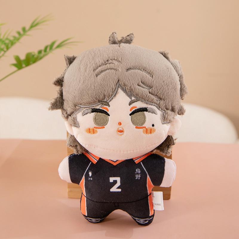 Anime Haikyuu Plush Doll 20cm Hinata Shoyo Yu Nishinoya Akaashi Koushi Kuroo Miya Atsumu Stuffed Toys Home Decor Plushie Toy