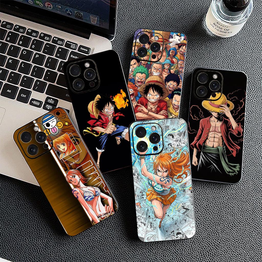 Чехол для Samsung Galaxy S20 S22 S21 FE Ultra Plus A07 A17 A15 A16 A25 A57 A37 Чехол для телефона Ророноа Зоро Нами One Luffy Pieces