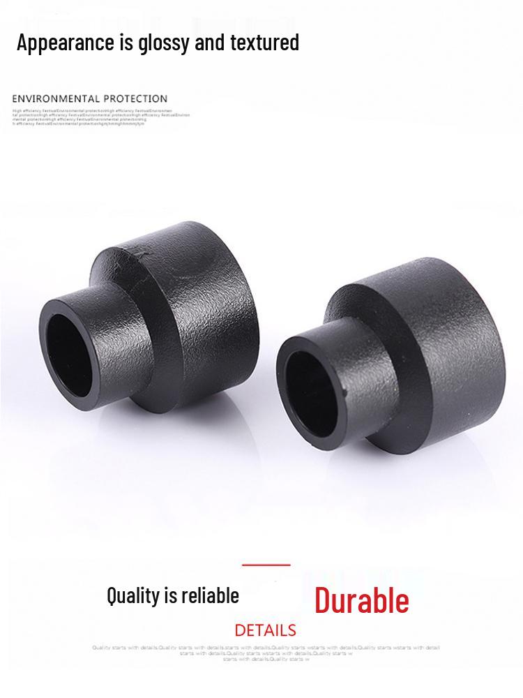 ПЭ Переходная прямая муфта для водопроводных труб: Большой к Маленькому (25, 32, 40, 50, 63 мм) Арматура (1 дюйм, 4/6 дюйма).