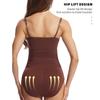 Женский корректирующий боди с контролем живота, пуш-ап для ягодиц, бескроссовое нижнее белье, бесшовное моделирование