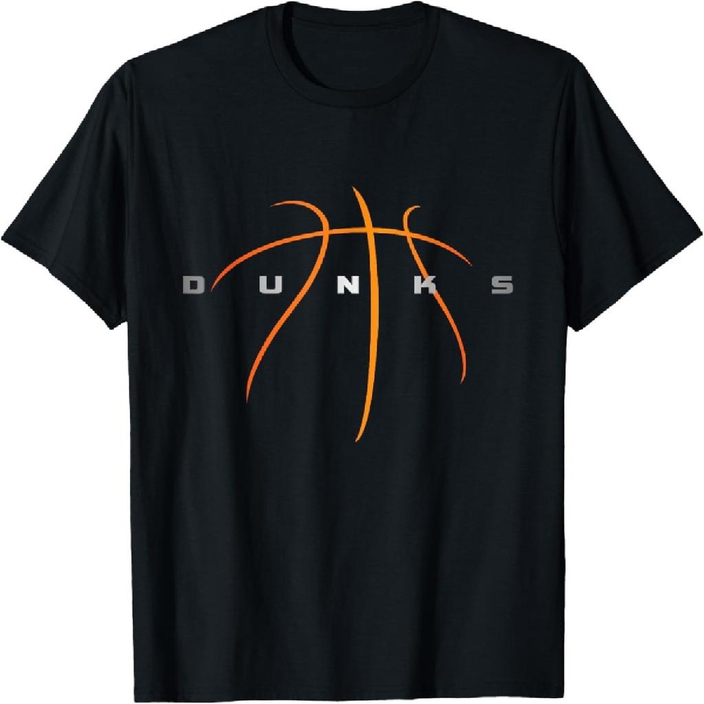DUNKS Баскетбольная одежда Уличный стиль Графическая - Баскетбольная футболка