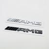 1 шт. 3D ABS Черный Логотип AMG Буквы Значок на багажник Mercedes Benz W204 W205 W176 W177 W212 W213 Наклейка AMG Аксессуары