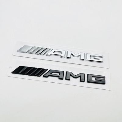 1 шт. 3D ABS Черный Логотип AMG Буквы Значок на багажник Для Mercedes Benz W204 W205 W176 W177 W212 W213 Наклейка AMG Аксессуары