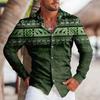 Spring Autumn Temperament Thin Shirt Top Men's Long Sleeved Casual Loose Shirts Men’s