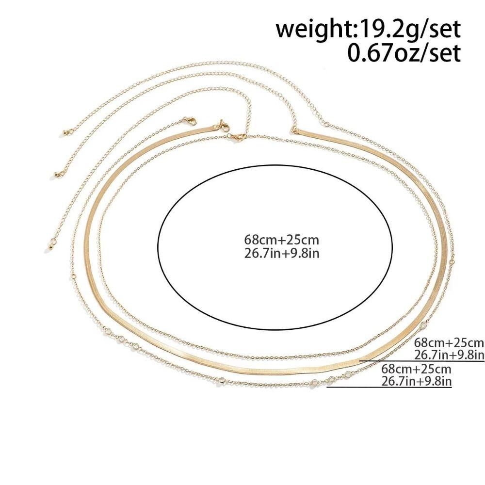 Layered Look Belly Chain Simple Body Chain Fashion Boho Waist Chain  Female Jewelry