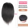 Синтетические подушечки для волос, невидимые бесшовные зажимы для наращивания волос, подкладка из натуральных волос, верхняя боковая крышка, шиньон